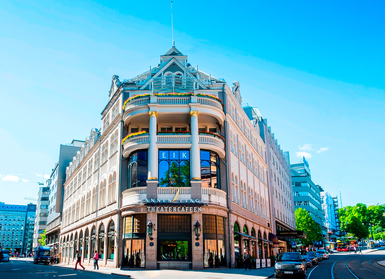 Fasade på Hotel Continental