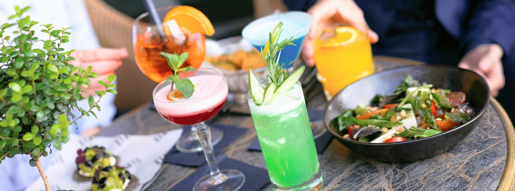 Bar Boman med fristende cocktails